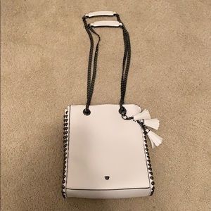 Gianni Bini white purse